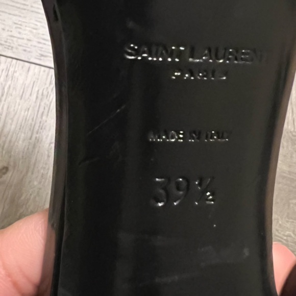 Saint Laurent - BLACK HEEL - Picture 5 of 10